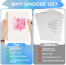Phinus 30 Sheets Watercolor Sketchbook 5.5 x 8.5 Inch, Watercolor Paper Cold Press (140lb/300gsm), Spiral Bound Water Color Pad for Adults Kids, Mixed Media, Markers and Art Journaling (Pack of 3) | 5.5 x 8.5 inch (Pack of 3) — 5