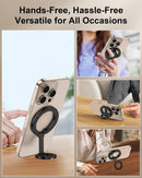 MagSafe Phone Grip Holder Dual-Sided Magnetic Finger Ring with Kickstand photo 5
