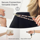 POSADINA Natural Stone Phone Charm, Beaded Healing Phone Wrist Strap, Handmade Cellphone Chain Lanyard with Tether Tab photo 6