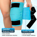 Comfytemp Large Knee Ice Pack Wrap Reusable Gel Full Coverage Knee Cold Pad - Blue51 — 6