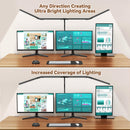 Led Desk Lamps for Home Office - Eye Caring Architect Lamp with Clamp, Double…