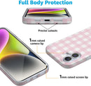 Casely iPhone 16 Case | Pink Plaid | Sunday Best | Compatible with MagSafe | Classic Ultra Slim Design photo 2