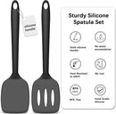 Coukre 2 Pack Silicone Spatula Set,High Heat Resistant, BPA-Free — 2