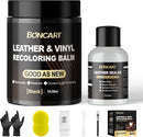 Boncart Black Leather Dye with Satin Leather Sealer — 1