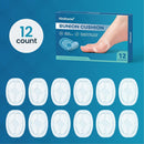 Kimihome Hydrogel Bunion Cushions, 12 Pcs Bunion Pads for Women and Men, Against Shoe Pressure and Friction, Blister Prevention, Water & Sweat Resistant - Transparent | 12 Count — 8