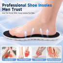 Insoles Men, 4D Cloud Insoles for Men Women with Memory Foam, US M 9-12.5 — 6