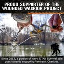 TITAN SurvivorCord 550 Paracord - 25ft, 100ft, 500ft & Color Options — 7