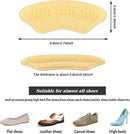 Heel Pads for Shoes that are Too Big, Heel Inserts for Women, Heel Grips for Womens Shoes, Heel Protectors, Heel Cushion Liners for Blisters Loose Shoes, Shoe Fillers (Antigel Beige 4Pairs) — 6