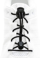 Lock Laces | Elastic No Tie Shoelaces | Black Solid — 2