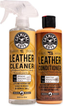 Chemical Guys, Leather Cleaner & Conditioner Kit for Cars & Home, 2 x 16 oz