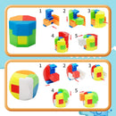 Bbiamsleep 20 Pcs Brain Teasers Puzzle Game Plastic Original 3D Sphere Puzzle Magic Ball Brain Teaser Puzzles Intelligence Game Puzzles for Boys and Girls Educational — 3