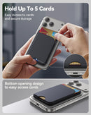 TWZKG for MagSafe Wallet, 5-Card Holder with Stand for Phone Case photo 2
