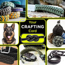 Paracord Rope 550 lb 4mm – Parachute Cord – Utility Camping Rope — 4