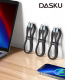 USB C to Lightning Cable [Apple MFi Certified] iPhone Charger 3FT, 3 Pack 7