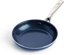 Blue Diamond 8" Diamond Infused Ceramic Nonstick Frying Pan Skillet, Blue