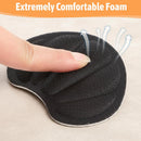 8 Pairs Adhesive Back of Heel Cushion Pads, Liners Heel Protectors Anti Blister Shoe, Heel Grips Inserts for Boots, Too Big Loose Shoes, Improve Shoe Fit, Reusable Heel Guards Liners for Women Men — 6