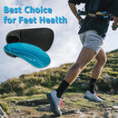 DR. POTTER+ 3/4 Orthotic Insoles, Shoe Inserts for Plantar Fasciitis Relief, High Arch Support Inserts for Flat Feet, Over-Pronation and Heel Pain (Medium(Men's 6.5-8.5 / Women's 7.5-9.5)) - Blue — 6