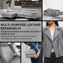 Leather Recoloring Balm and Leather Repair Kit for Furniture, Gray Leather Dye for Couches, Car Seats, Leather Paint & Stain for Sofa — 5