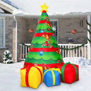 COMIN 7 FT Christmas Inflatables Tree Outdoor Decorations Blow Up Yard Present Box with Built-in LEDs for Indoor Party Garden Lawn Decor (Color-27323) — 4