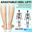 Adjustable Heel Lift Inserts for Achilles Tendonitis, 4 Layer Heel Lift for Leg Length Discrepancy, Hell Pain, Height Increase Shoe Lifts Wedge Pads for Men Women — 3