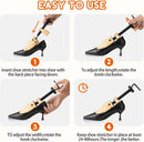 WEST LIGHT Shoe Stretcher Women，2-Way Wood Shoe Stretcher Shoe Tree for Wide Feet, Loosen Tight Shoes Women’s Size 5.5-10 — 5