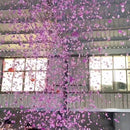 CODE FLORIST 2200 PCS Silk Rose Petals Wedding Flower Decoration | Purple&white | 2 Inch — 6