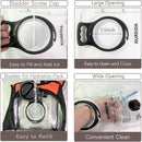 KUREIDA Hydration Bladder 2L-3L,Leak Proof Water Reservoir,BPA Free,Wide Opening, Military Water Bladder Combined with Hydration Backpacks for Biking Hiking Running Camping Climbing. — 5