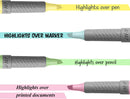 BIC Brite Liner Grip Pastel Highlighter Set, Chisel Tip, 12-Count | 12 Count (Pack of 1) — 2