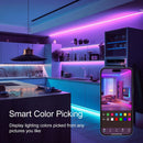 50 FT LED Lights For Bedroom, Music Synchronized RGB Color Changing LED Strip Lights, With 44 Key Infrared Remote Control and Application Control, Room Home Living Room Kitchen Decoration Party | 50FT — 4