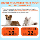 Petskd Top-Expandable Small Pet Carrier 17"x11"x9.5" Airline Approved