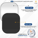 EcoNour 2 Piece Foldable Car Windshield Sun Shade, UV & Heat Protection — 7