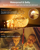 20 Pack Fairy Lights Battery Operated, 3.3ft 20 LED Mini String Lights Twinkle Lights Copper Wire Firefly Starry Lights for Mason Jars Wedding Party Christmas Centerpiece Table Decorations, Warm White | 3.3 Feet 20 LED — 5