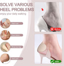 Heel Pads for Shoes:that are Too Big, Heel Cushion for Womens Shoes Soft High Heel Comfort Pads Heel Protectors for Loose Shoes, Stop Heel Pain, Heel Blisters(4 Pairs) - B-915 — 4