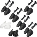 7 Pairs Plastic Shoe Stretchers for Men,Include 5 Pairs Adjustable Length Shoe Trees and 2 Pairs Shoe Boot Creases Preventers — 1