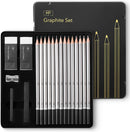 Mr. Pen- Drawing Sketching Pencil Set, 19 pcs, Graphite Pencils (10B-6H) | 19 Count — 1
