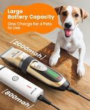 oneisall Dog Clippers and Paw Trimmer Kit for Small Large Dogs Cats