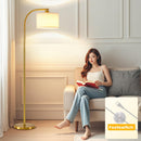 Tall Floor Lamp for Living Room,65'' Modern Standing Lamps with 9W LED Bulb,Elegant Floor Light with Fabric… — 6