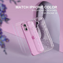Choiche for iPhone 16 Case Clear Women Girly (Glitter Clear) — 7