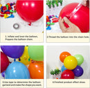 Rainbow Balloon Arch Kit 111Pcs 18 12 5 Inch Latex Colorful Party Balloons Garland for Birthday Baby Shower Wedding Engagement Anniversary Christmas Party Decorations | Multicolor — 3