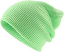 Connectyle Classic Double Layer Knit Beanie Hat Warm Thick Acrylic Winter Hats Daily Cuffed Beanies Watch Hat for Men Women - Green — 3
