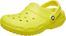 Crocs Unisex Adult Classic Lined Clog – Cyber Yellow — 1