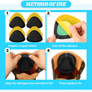 4 Pairs Heel Pads for Shoes, Leather Heel Grips for Boots Protectors — 7