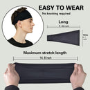 Pilamor Sports Headbands for Men 5 Pack,Sweatbands for Men Workout,Running — 5
