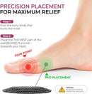 Welnove Metatarsal Pads for Women Men - 8 Pcs Foam Ball-of-Foot Cushions Pads to Prevent Feet Sliding - Soft Foot Insert Pads for Metatarsalgia, Morton’s Neuroma, Calluses, Fit for High Heels,Shoes 4