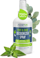 Rocket Pure Natural Foot and Shoe Deodorizer Spray, Mint, 4 fl oz, 1-Pack — 1