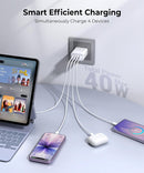 [2-Pack] 40W USB C Charger Cube Fast Charging Block Multiport Wall Plug photo 2