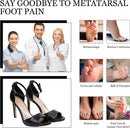 Threlaco 4 Pairs Metatarsal Pads Ball of Foot Cushions with Arch Support, M 5