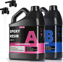 2 Gallon Crystal Clear Epoxy Resin Kit - Not-Yellowing No-Bubble, Self Leveling Easy Pour - 1:1 Ratio High Gloss… — 1