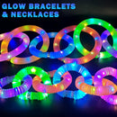 Bulk Glow Sticks & Bracelet Necklace Party Favor Supplies for Kids 48 PCS — 3