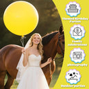 Yellow Big Balloons 32pcs, 18 Inch Large Latex Giant Heavy Duty Balloons for Birthday Wedding Baby Shower Decorations | 18inch (Large) | C08-yellow — 5